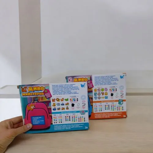 Набір для творчості Wtoys магнітні брелки для дітей 5+ різнокольоровий