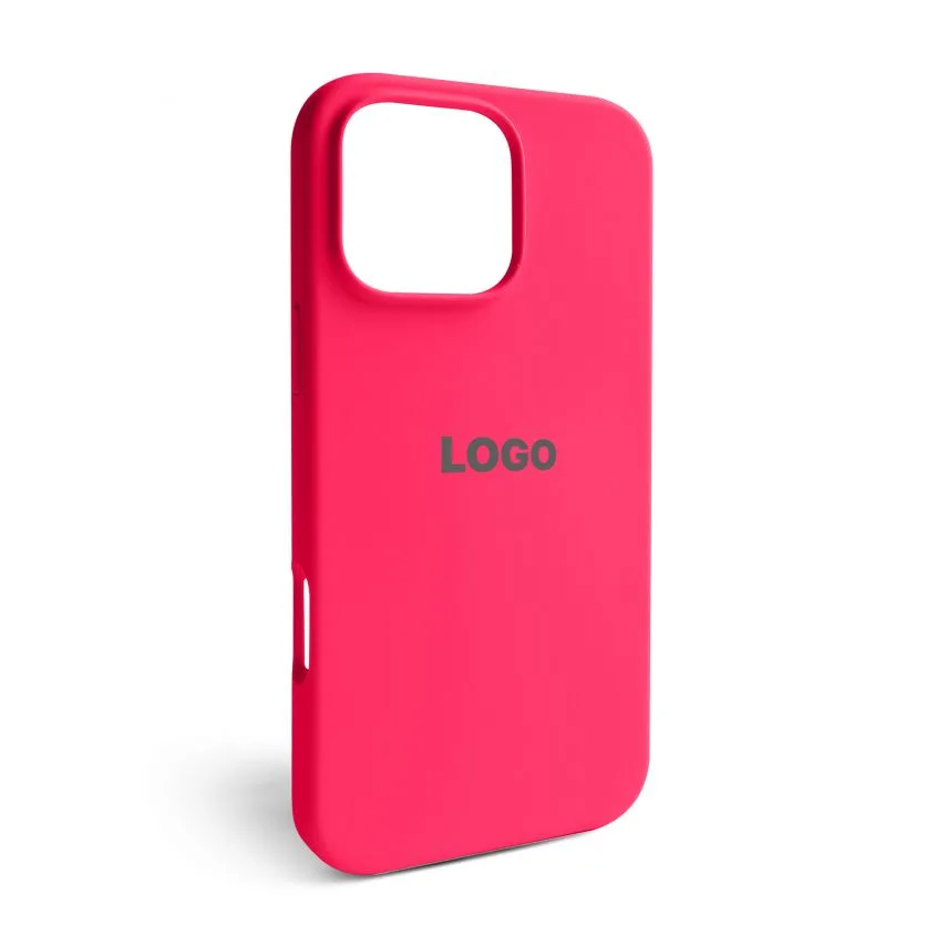 Чохол Silicone Case для Apple iPhone 16 Pro Max силіконовий рожевий