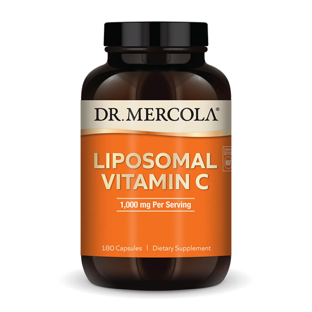 Liposomal Vitamin C Dr. Mercola капсулы 180 шт антиоксидант для иммунитета и коллагена