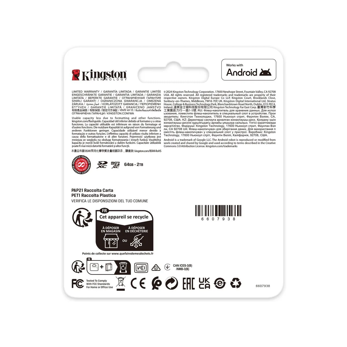 Карта пам'яті Kingston SD  256GB C10 UHS-I U3 V30 R200/W160MB/s