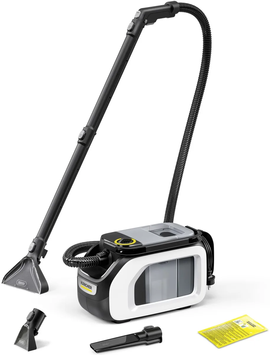 Професійний миючий пилосос Karcher SE 3 Compact Home з контейнером для води 1.7л та вагою 4.26кг.