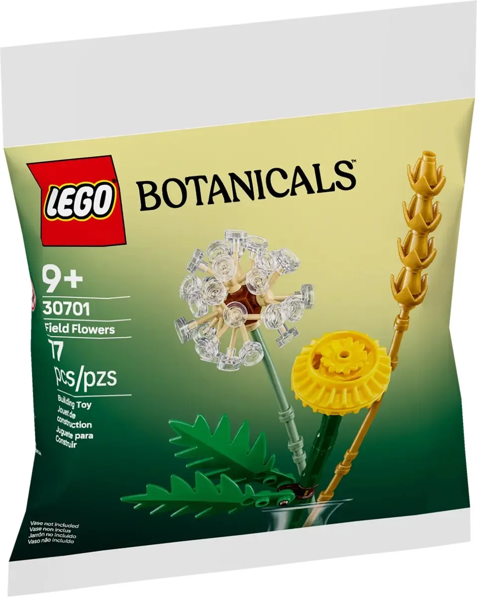 Конструктор LEGO Botanicals для конструювання 9+ різнокольоровий Польові квіти