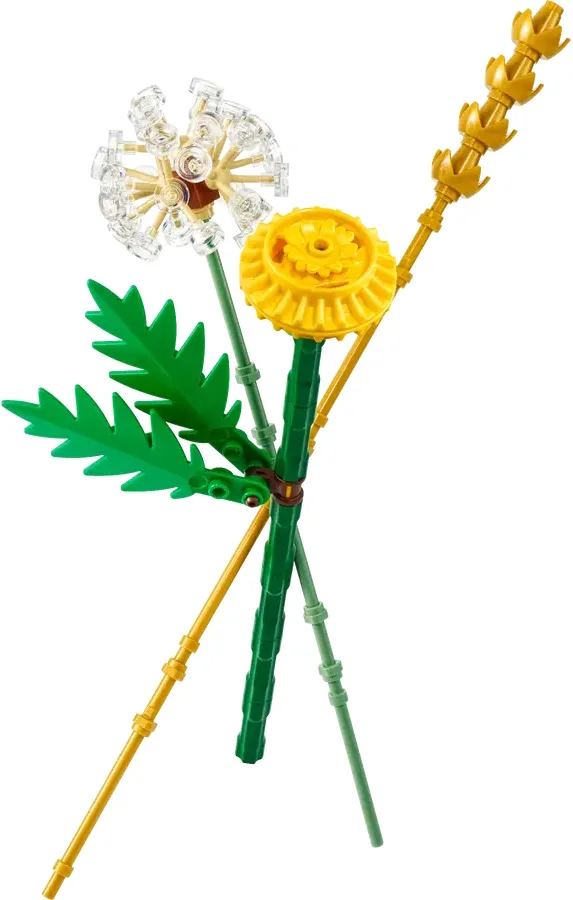 Конструктор LEGO Botanicals для конструирования 9+ разноцветные Полевые цветы