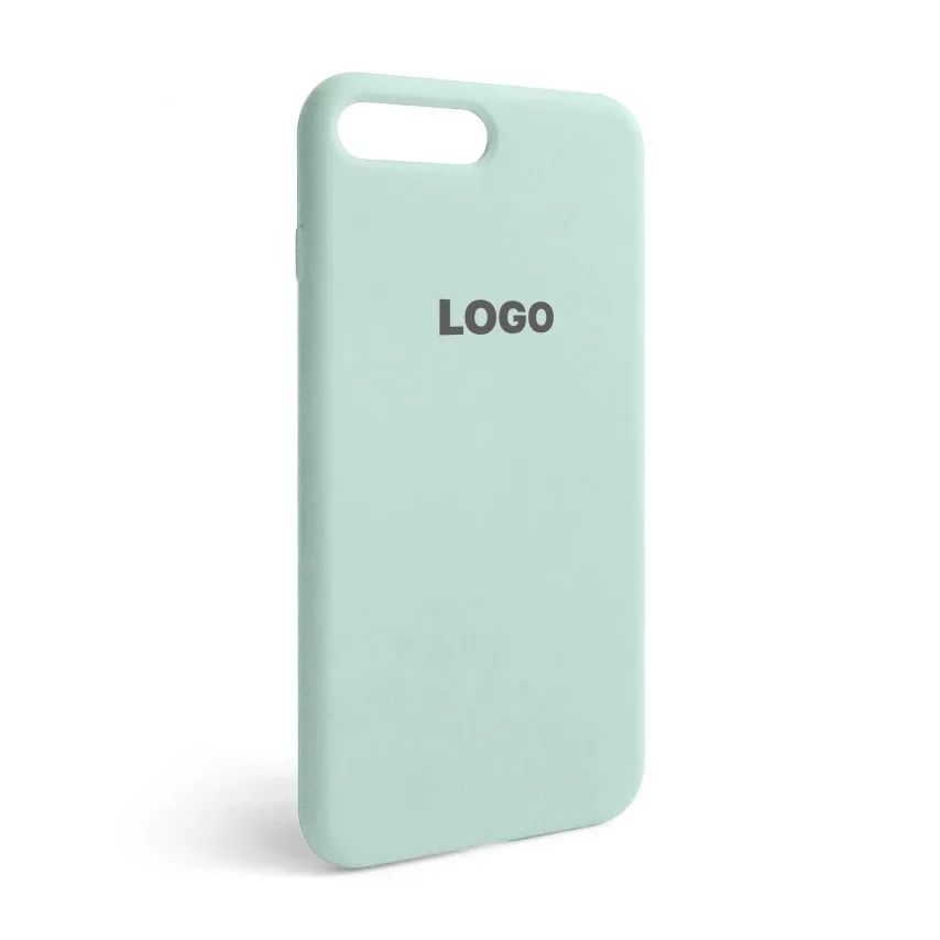Чохол Silicone Case для Apple силікон бірюзовий 7 Plus 8 Plus