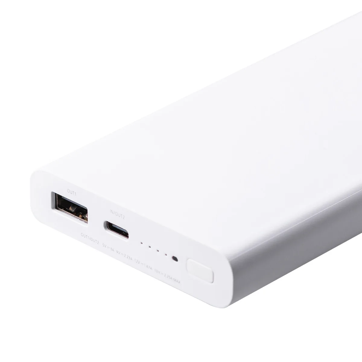Повербанк 10000 мАч бездротова зарядка MagSafe білий