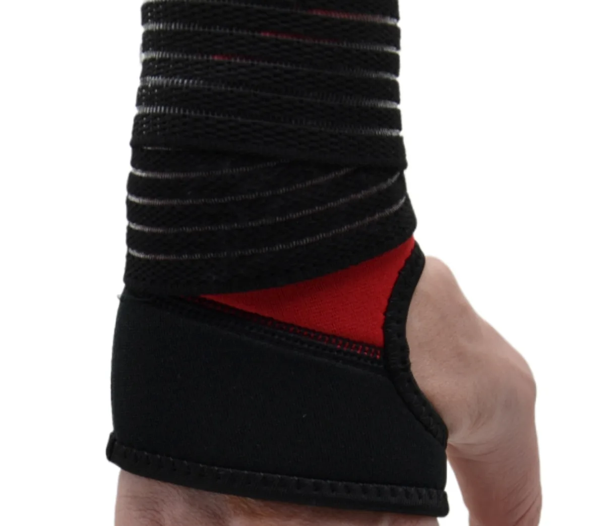 Бандаж на зап'ястя Active Point Нейлон S/M Чорний