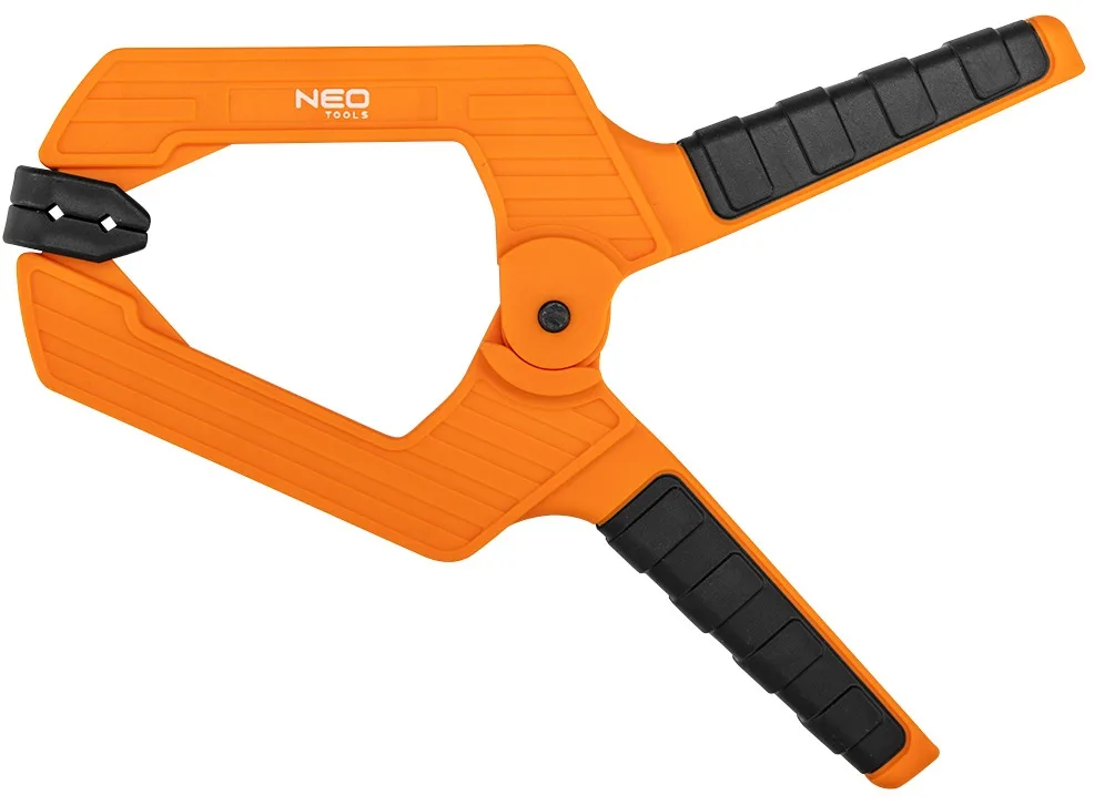 Затискний механізм Neo Tools, пружинний, пластиковий, 100мм.