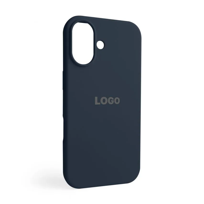 Чохол силиконовий для Apple iPhone синій 17