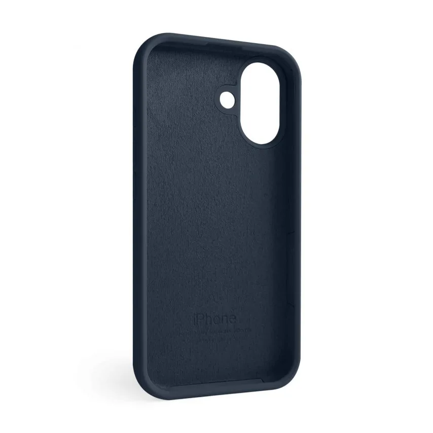 Чохол силиконовий для Apple iPhone синій 17