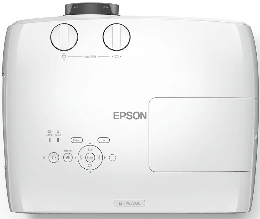 Проектор домашнего кинотеатра Epson EH-TW7000 UHD, 3000 лм, 1.32-2.15