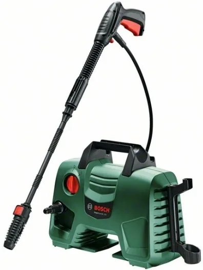 Мийка під високим тиском Bosch EasyAquatak 110, 1300 Вт, 110 бар, продуктивність 330 л/год, шланг 5 м, вага 3,8 кг.