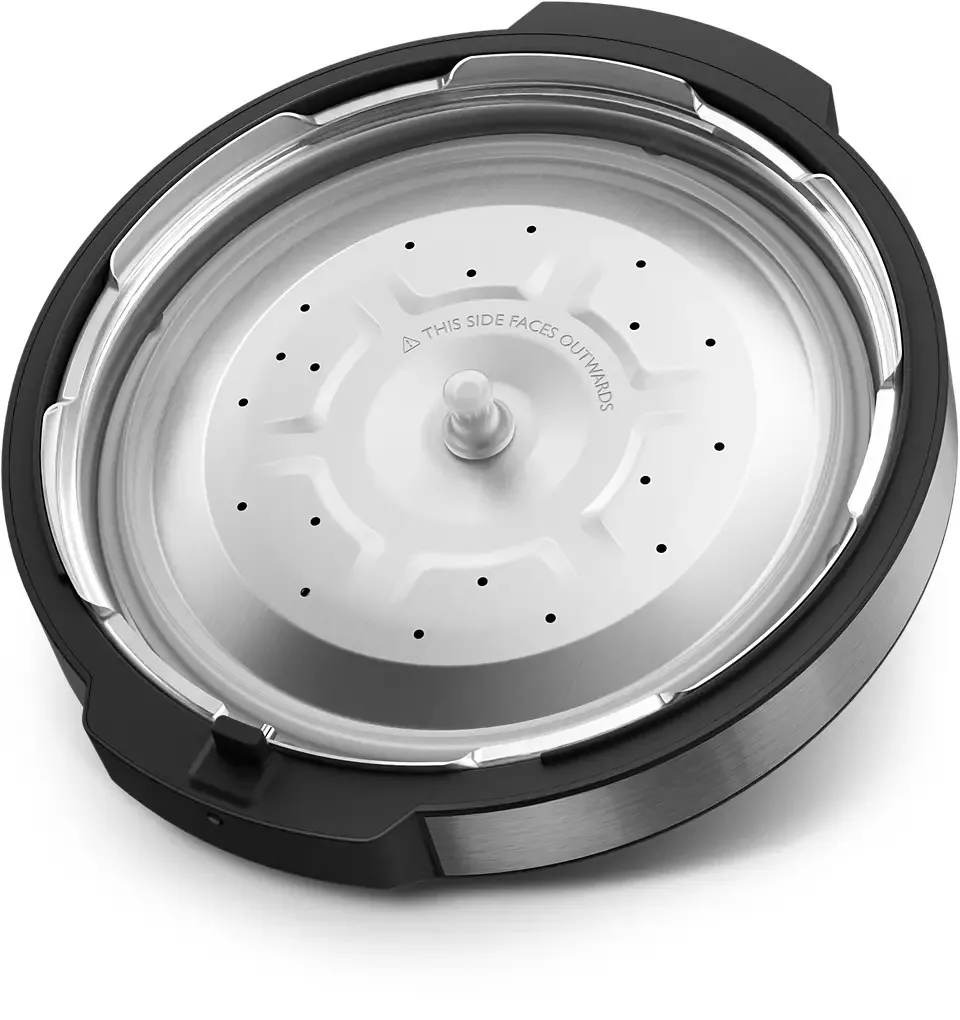 Мультиварка-скороварка Philips 6 л керамічна срібляста 1300 Вт 15 програм