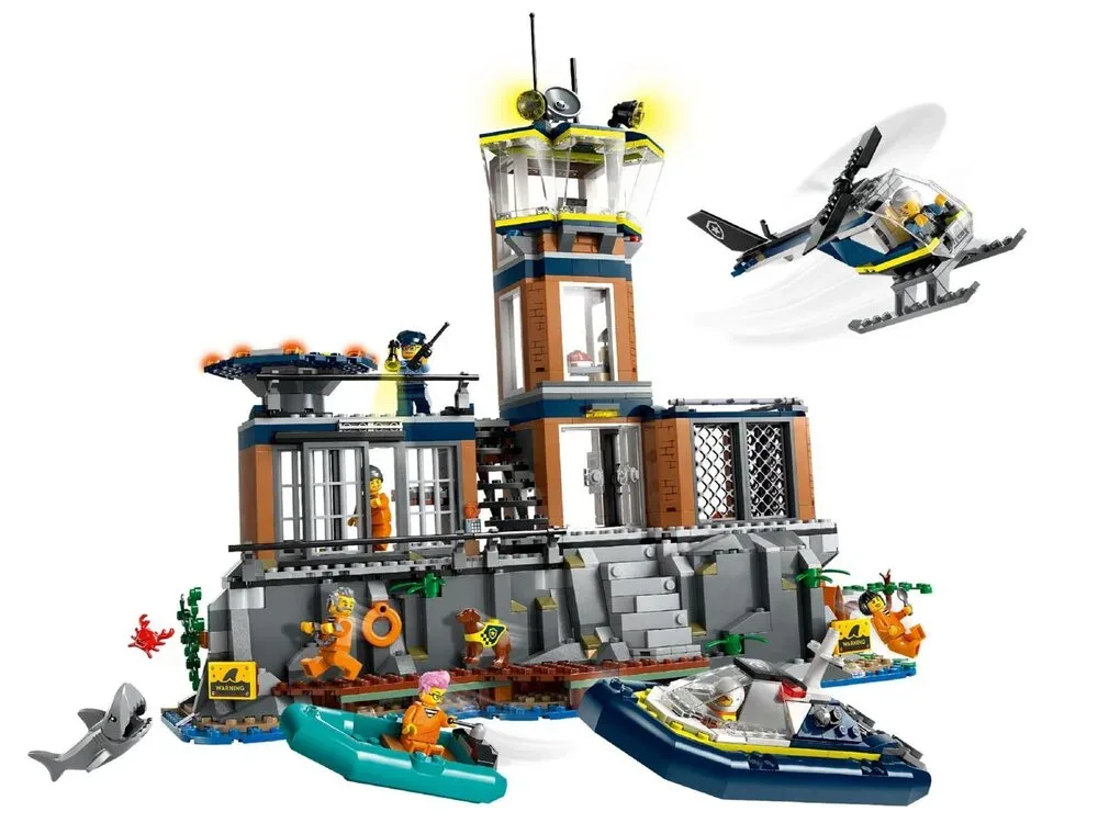 Конструктор LEGO City Поліцейський острів-в'язниця