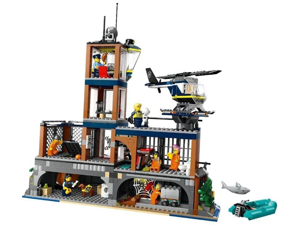 Конструктор LEGO City Поліцейський острів-в'язниця