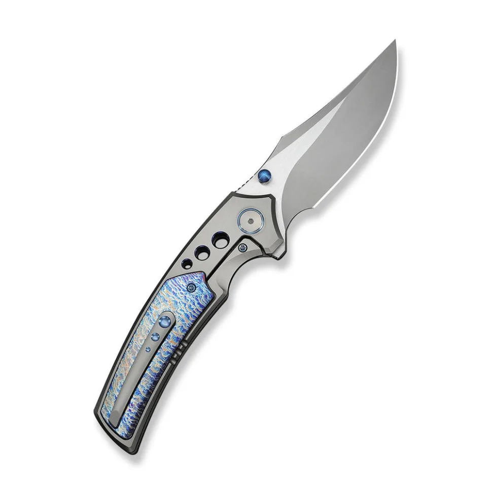 Ніж Weknife Титан Bohler M390 220,3 мм Синій Сірий