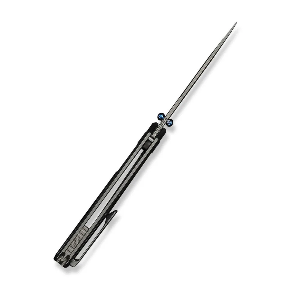 Ніж Weknife Титан Bohler M390 220,3 мм Синій Сірий