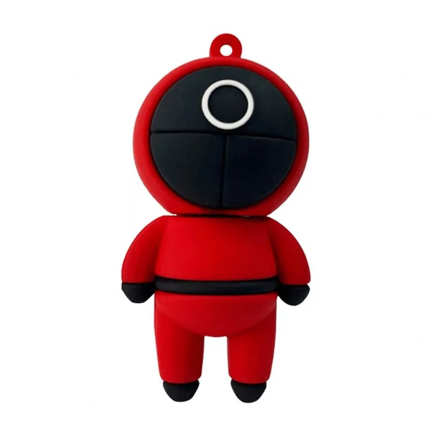 Флеш-пам'ять USB Wibrand 16Гб гума пластик червона