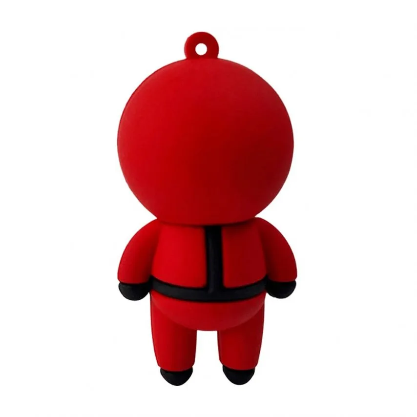 Флеш-пам'ять USB Wibrand 16Гб гума пластик червона