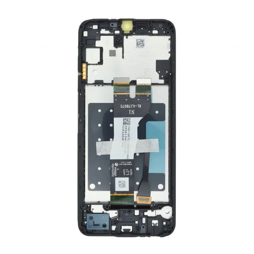 Дисплей LCD Samsung PLS 6,4 дюйми чорний з сенсорним екраном та рамкою Service Original