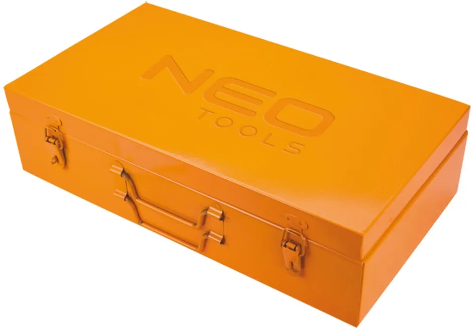 Паяльник для з'єднання пластикових труб Neo Tools 1200Вт, температура до 260°C, насадки до 110мм (не входять у комплект), зручний