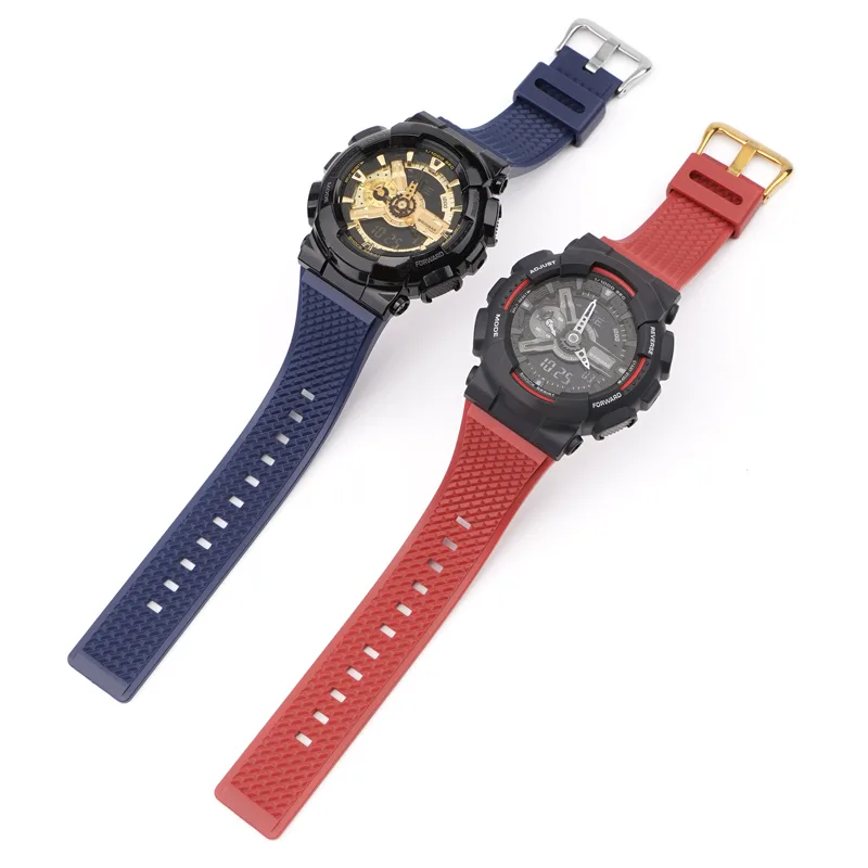 Ремінець Casio G-Shock полімер 21,3 см 16 мм червоний