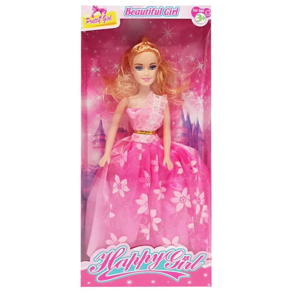 Дитяча лялька принцеса Beautiful Girl 32x4x14 см комбінований різні кольори
