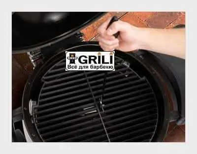 Кочерга Broil King нержавеющая сталь 46х9 см металл черный