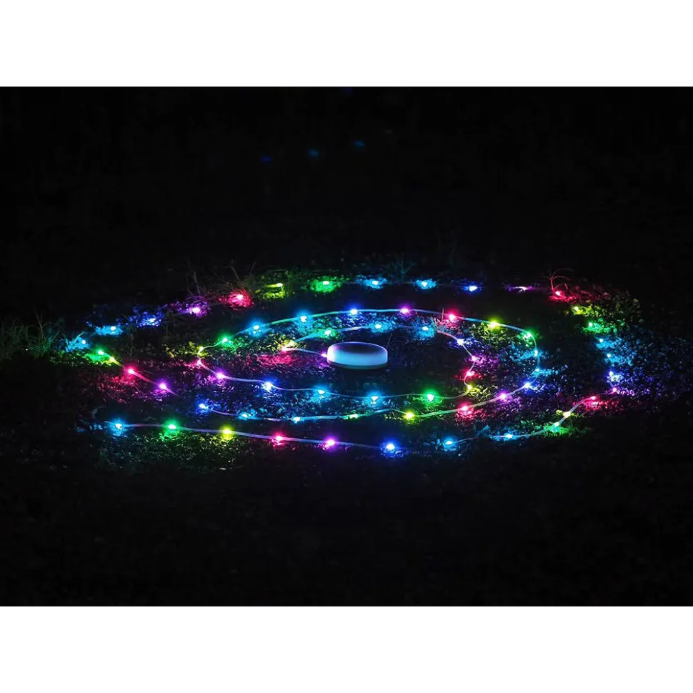 Кемпінговий ліхтар-гірлянда NexTool ABS 7 м RGB