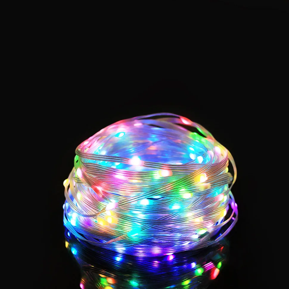 Кемпінговий ліхтар-гірлянда NexTool ABS 7 м RGB