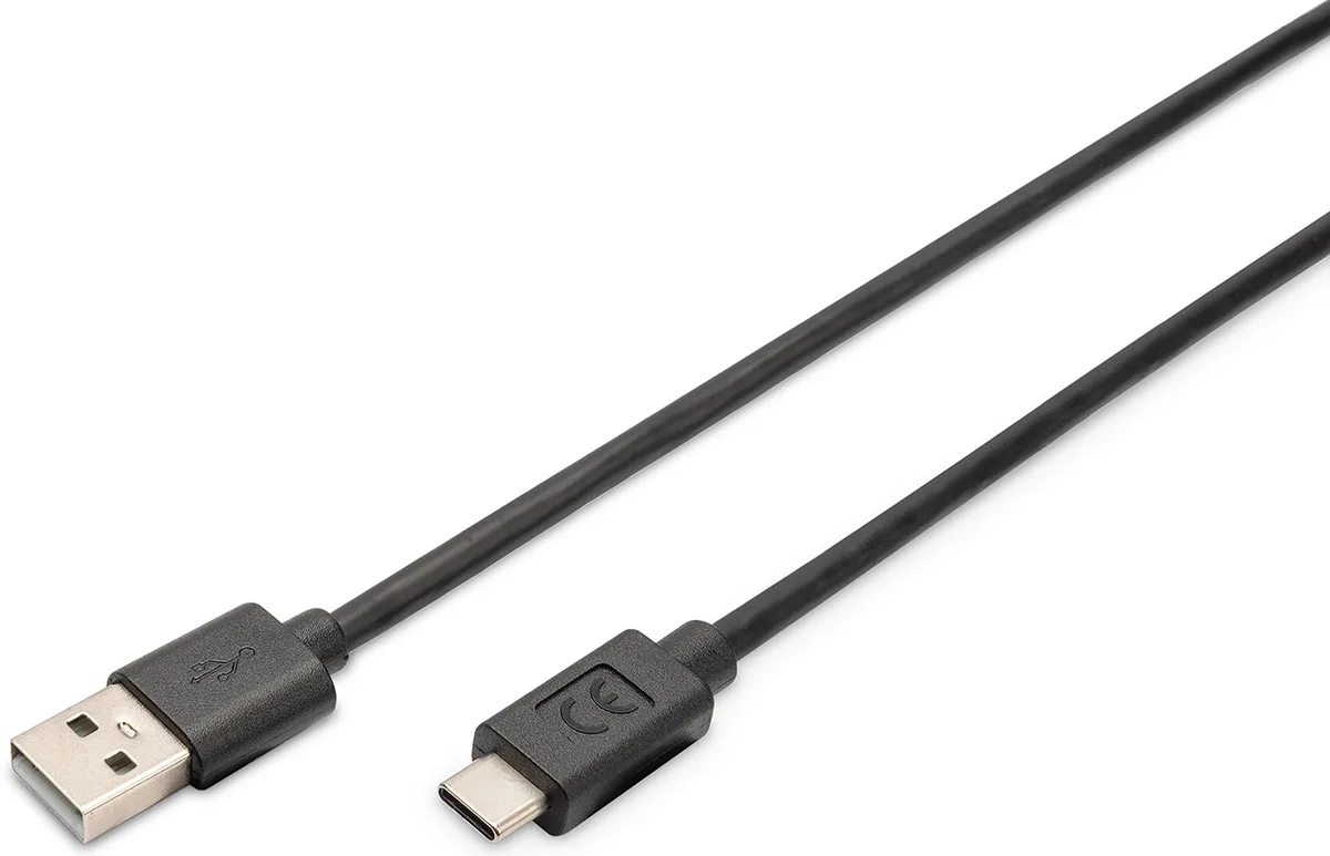 Кабель DIGITUS USB-A до USB-C 3 м чорний