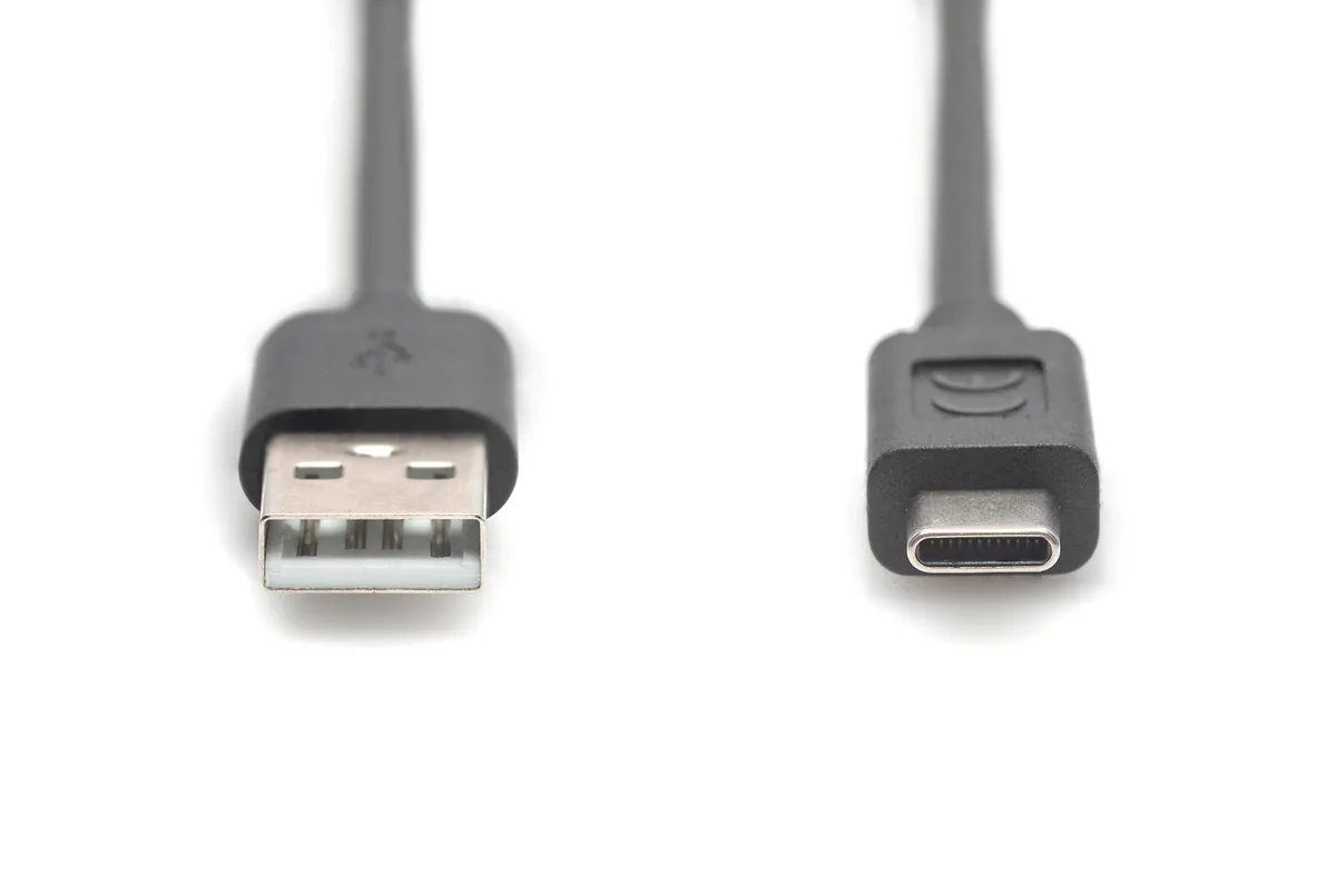 Кабель DIGITUS USB-A до USB-C 3 м чорний