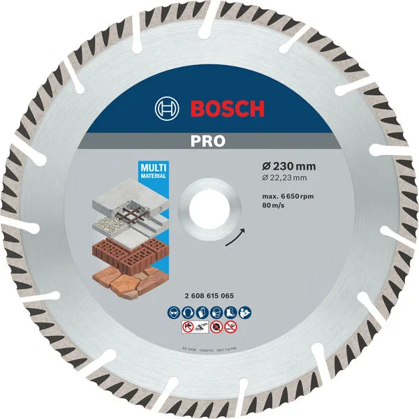 Алмазний диск Bosch Professional Stf Universal, 230x22.23 мм, для бетонних робіт.