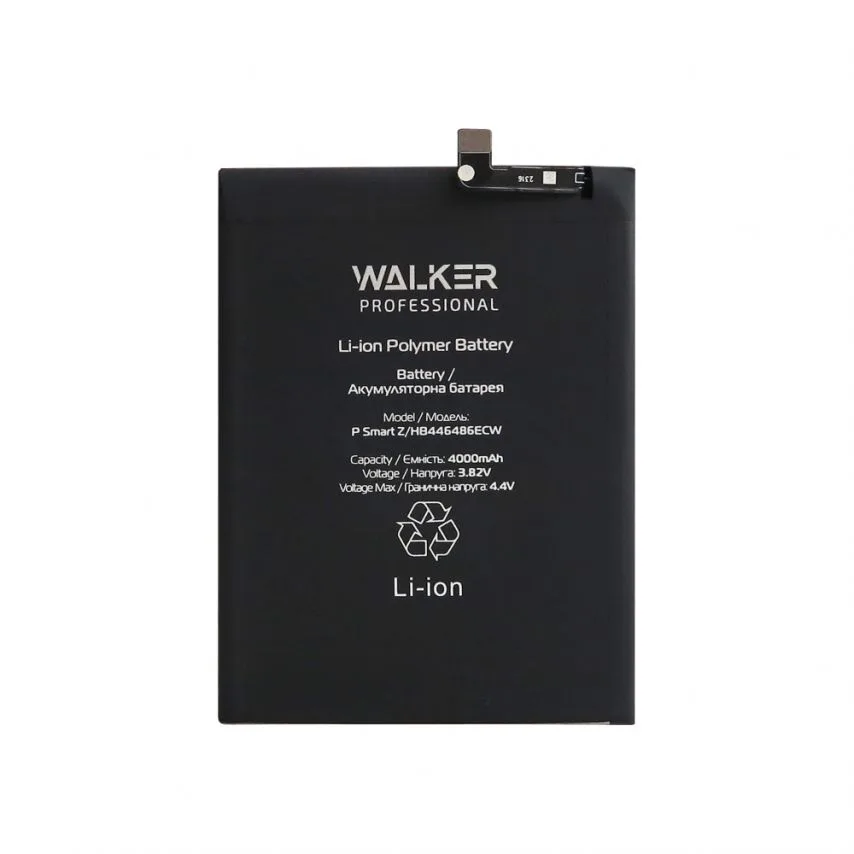 Акумулятор WALKER 4000mAh 3.82V для телефонів Huawei