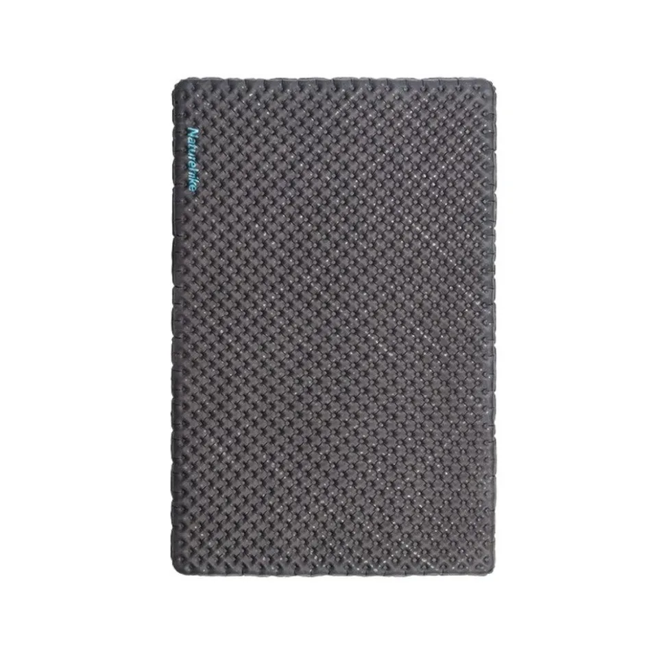 Матрац надувний туристичний Naturehike нейлон TPU 196x120x7 см чорний