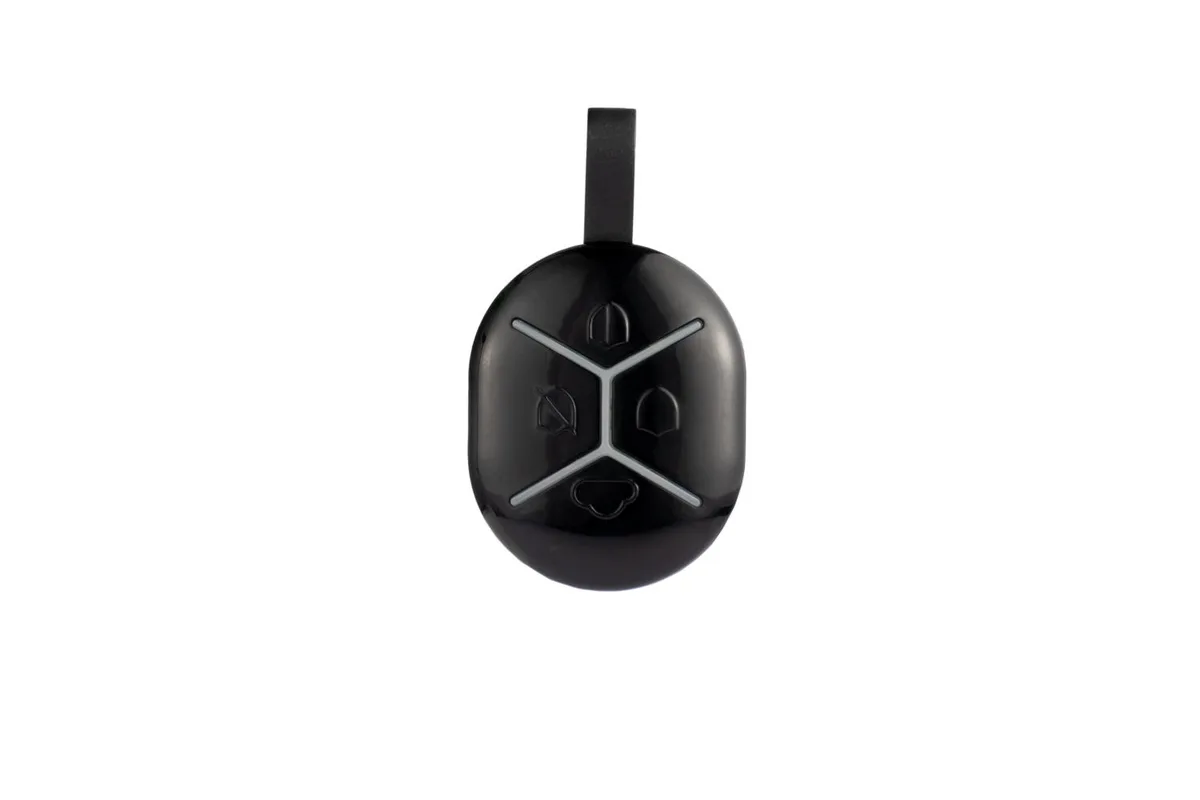 Брелок U-Prox Keyfob B4 Black, 4 кнопки, беспроводной, черный
