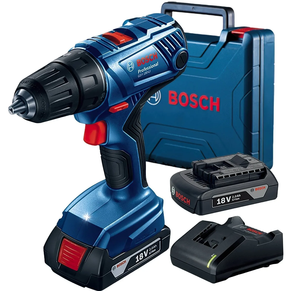 Акумуляторний шуруповерт Bosch Li-Ion 18В 1,5А год 13 мм 1,6 кг