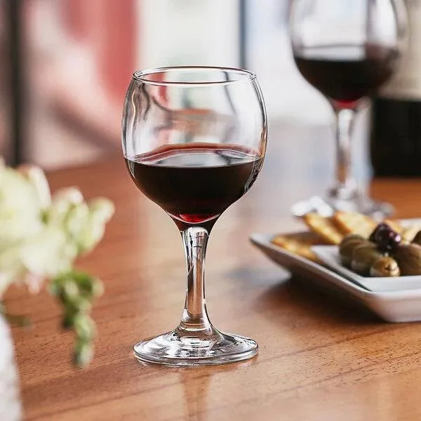 Фужери для вина Bistro скляні 227 мл 6 штук