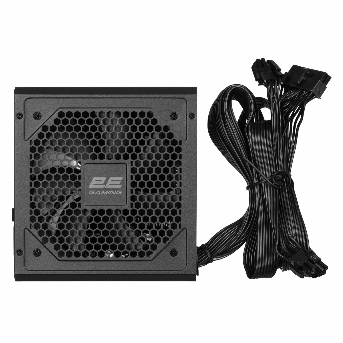 Блок живлення 2E GAMING Solid Power Pro ATX3.1 GEN5.0  (850W), >85%, 80+ Bronze, 120мм, 1xMB 24pin(20+4), 2xCPU 8pin(4+4), 3xMolex, 6xSATA, 4xPCIe 8pin(6+2), 1xPCIe GEN5 16pin, Semi Modular