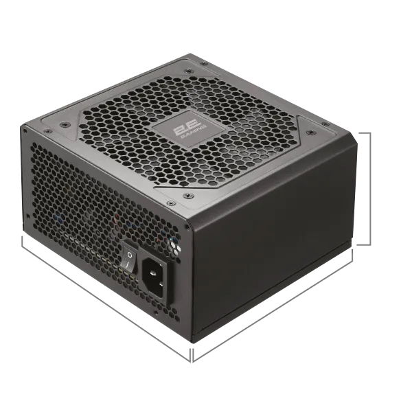 Блок живлення 2E GAMING Solid Power Pro ATX3.1 GEN5.0  (850W), >85%, 80+ Bronze, 120мм, 1xMB 24pin(20+4), 2xCPU 8pin(4+4), 3xMolex, 6xSATA, 4xPCIe 8pin(6+2), 1xPCIe GEN5 16pin, Semi Modular