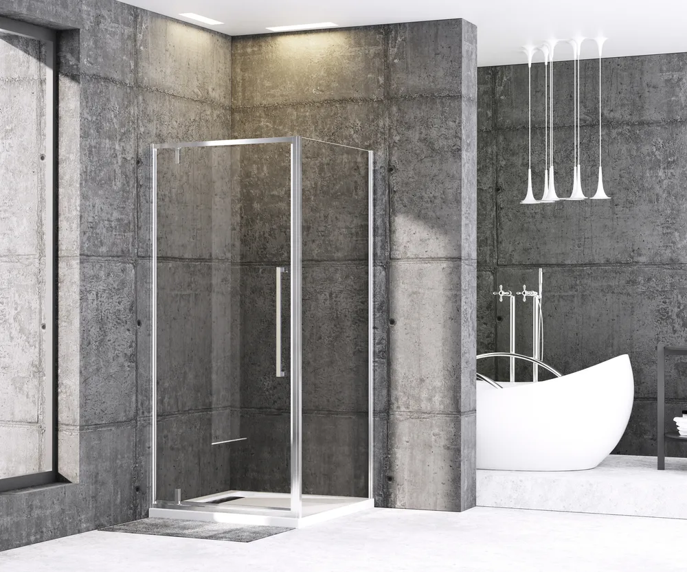 Душова кабіна без піддону Mixxus Premium 90x90 см прозоре скло 6 мм хром