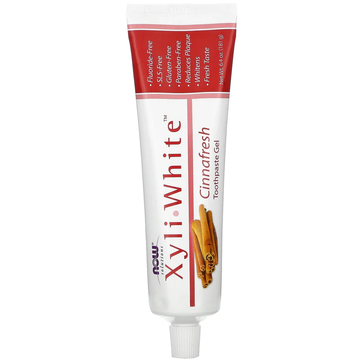 Зубна паста Xyliwhite Cinnafresh без фтору 181 г гель з ксилітом і папаїном Корична свіжість