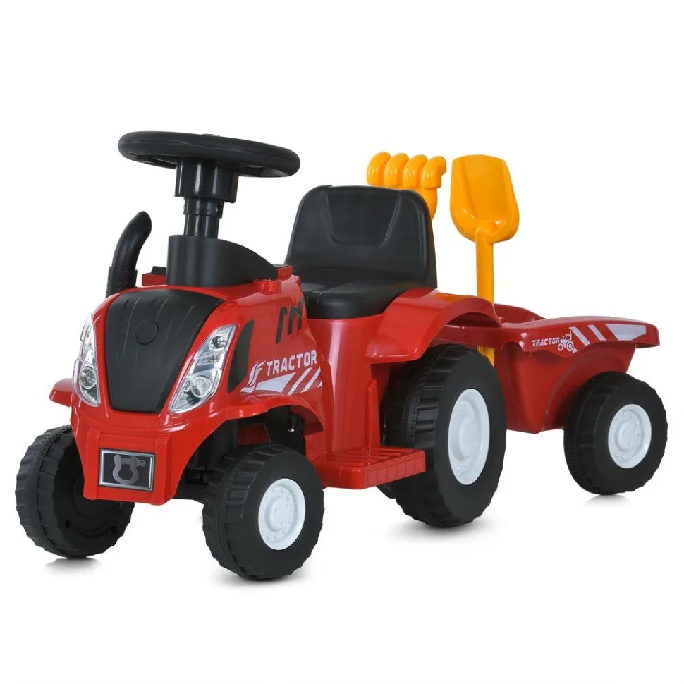 Дитяча каталка-толокар Bambi Racer пластик 55х32х44 см Червона