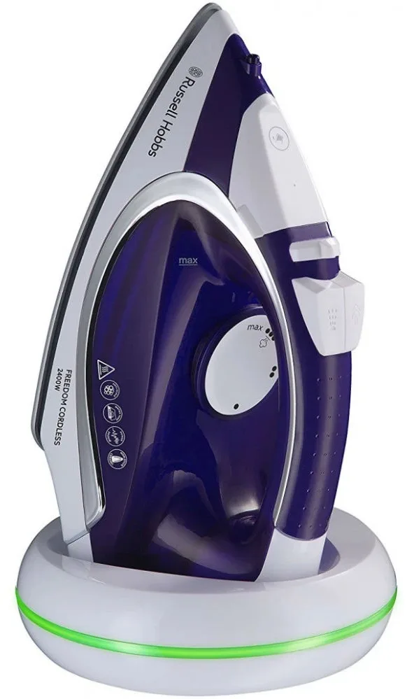 Праска Russell Hobbs керамічна 2400 Вт фіолетова бездротова з парою 300 мл