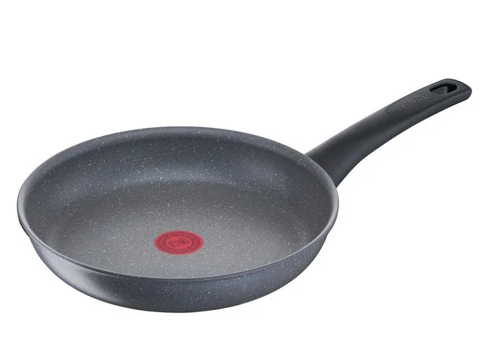 Сковорода Tefal алюмінієва 24 см сірого кольору