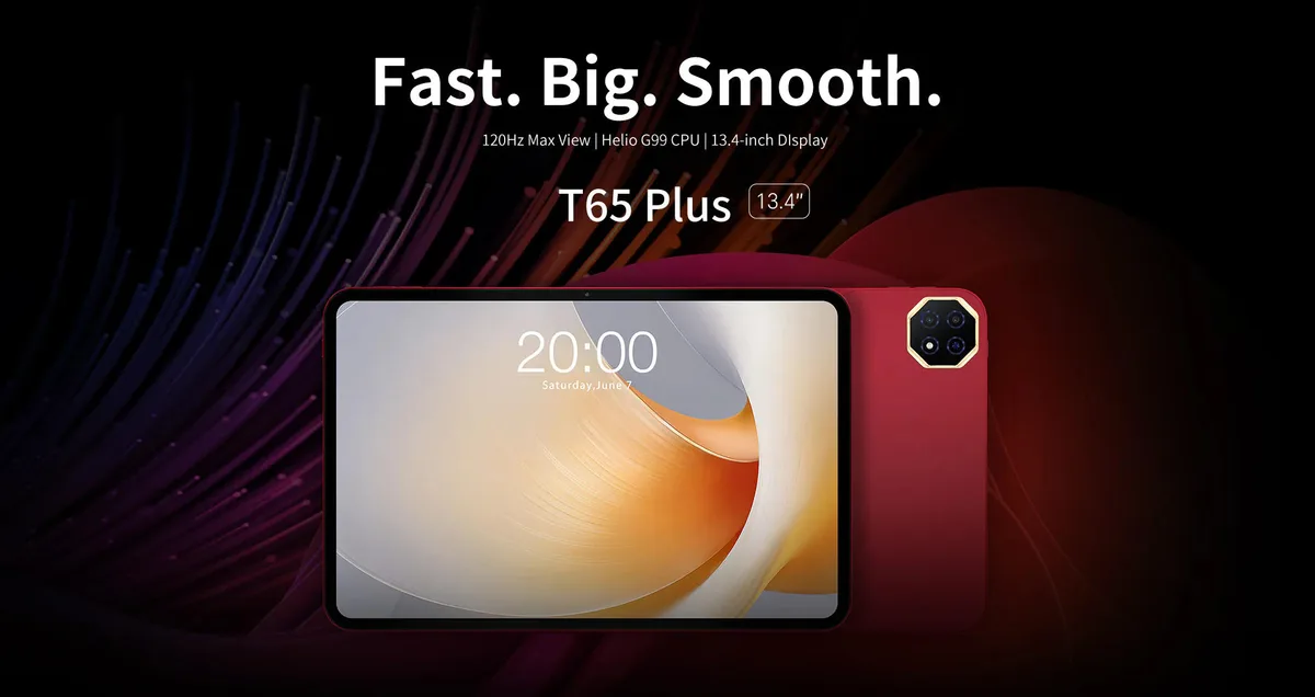 Планшет Teclast 13,4" IPS 8ГБ 256ГБ LTE червоний