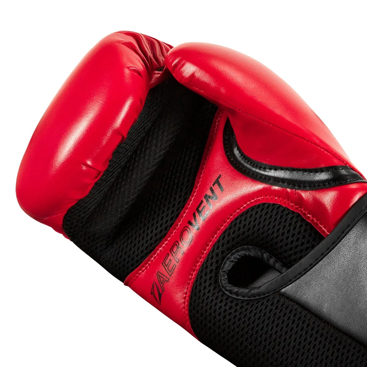 Боксерські рукавиці TITLE Boxing Vegan 8 oz Червоні та Чорні