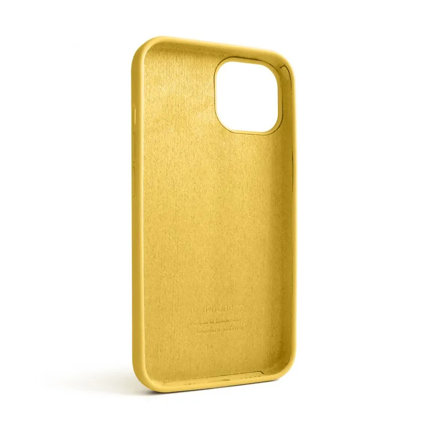 Чохол силіконовий для Apple iPhone 14 жовтий