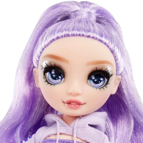 Лялька Rainbow High Віола Sparkle Shine лялька з прозорими ногами для дівчаток з блискітками
