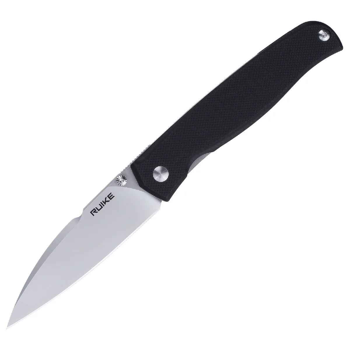Складаний ніж Ruike 74 мм 14C28N чорний G10