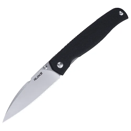 Складаний ніж Ruike 74 мм 14C28N чорний G10